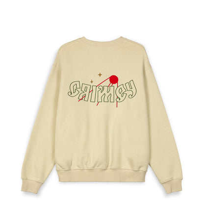 THE LOWER DEPTHS TOCHKA VINTAGE CREWNECK CREAM