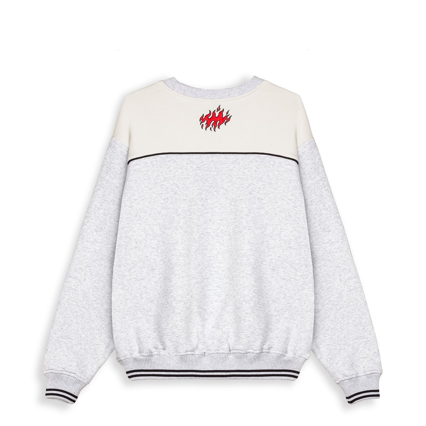 SCRATCHING MEMORIES VINTAGE CREWNECK SPORT GREY