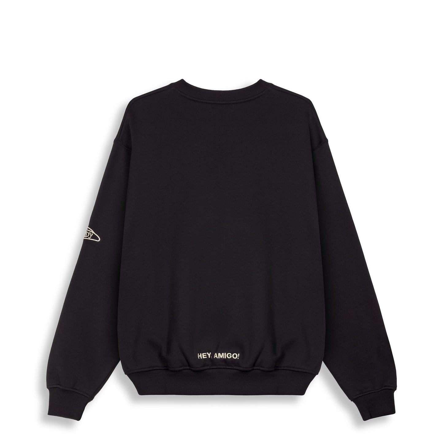 LONE HAND VINTAGE CREWNECK BLACK