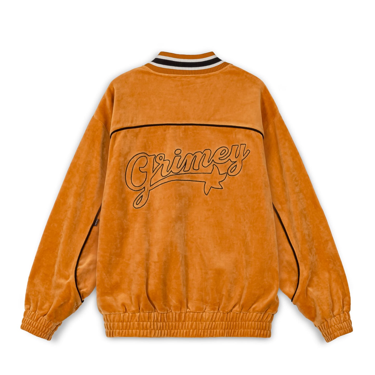 MADRID VELVET TRACK JACKET ORANGE