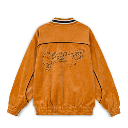 MADRID VELVET TRACK JACKET ORANGE