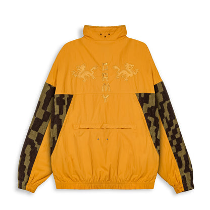 LUCKY DRAGON TRACK JACKET MUSTARD