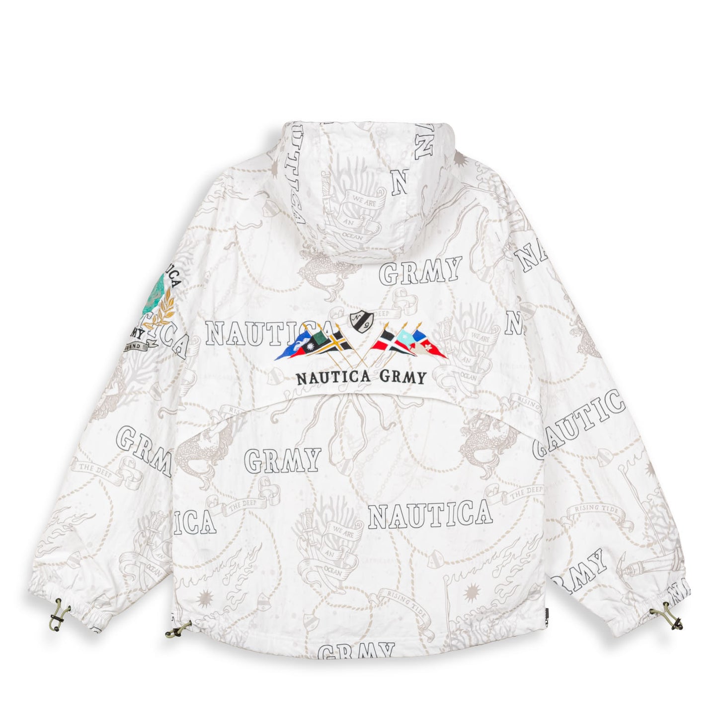 MIGHTY HARMONIST NAUTICA X GRMY TRACK JACKET WHITE