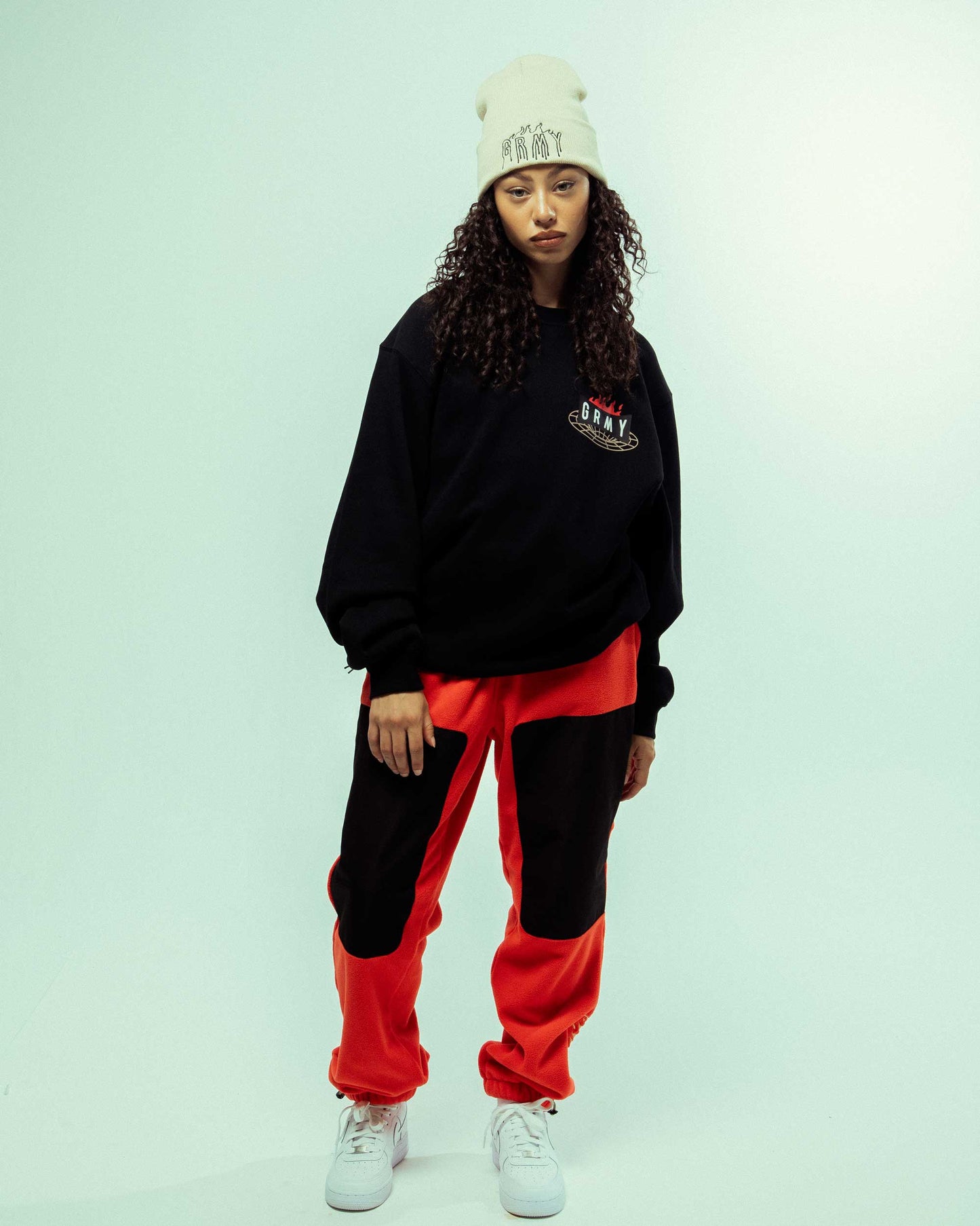 BACK AT YOU VINTAGE CREWNECK BLACK