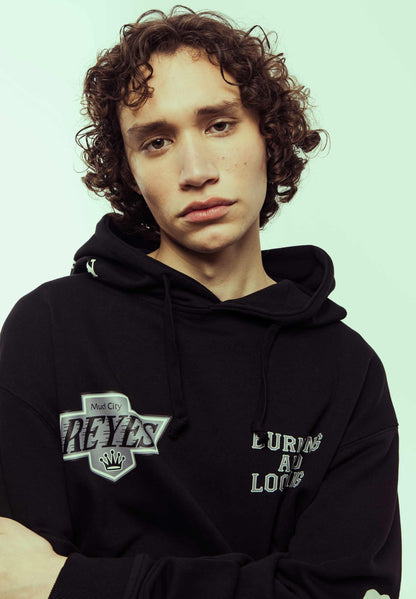 CAUSING PANIC VINTAGE HOODIE BLACK