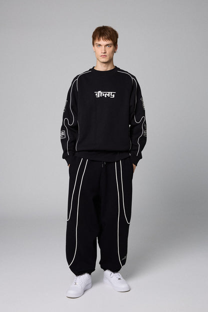 RACE WAR VINTAGE CREWNECK BLACK