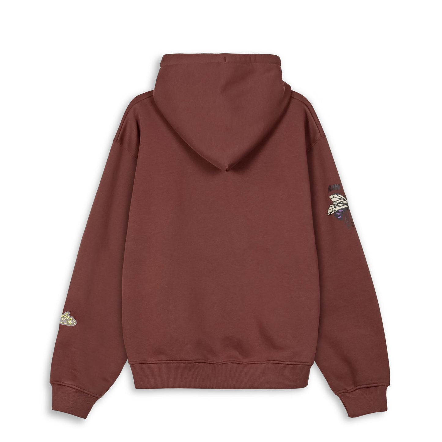BLOODSUCKER VINTAGE HOODIE BROWN