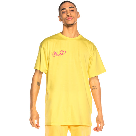 GRIMEY DO IT FLUID TEE YELLOW