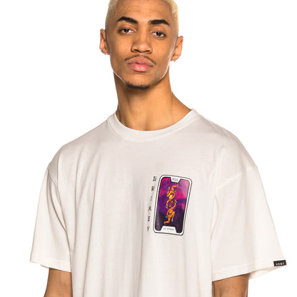 GRIMEY YANGA TAROT TEE WHITE