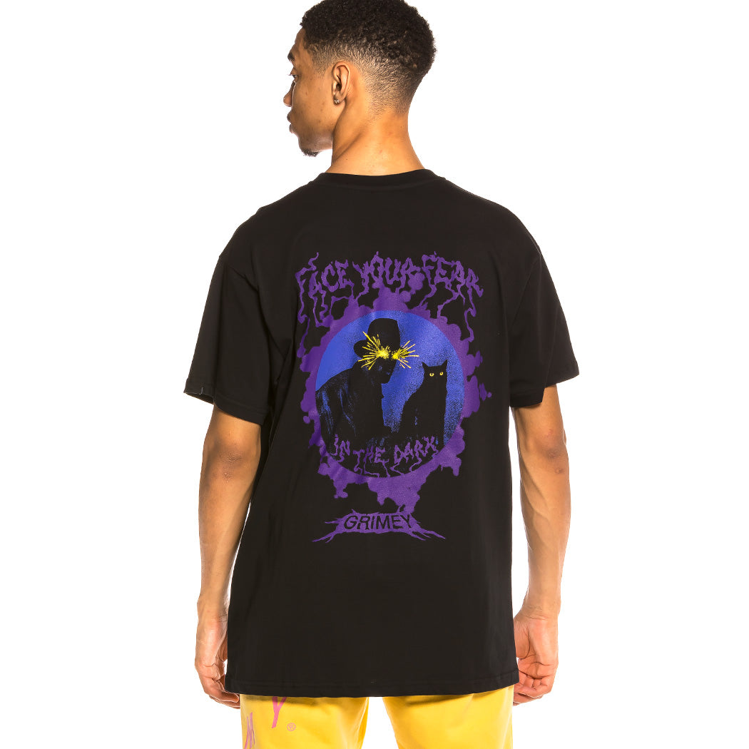 GRIMEY FACE YOUR FEAR TEE BLACK