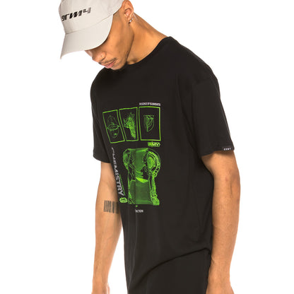 GRIMEY GRIMEY X CHERRY MASSIA TEE BLACK
