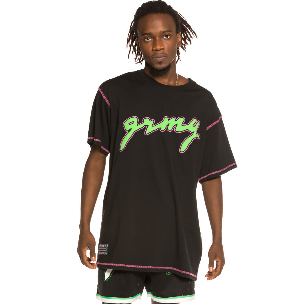 GRIMEY STRANGE FRUIT TEE BLACK