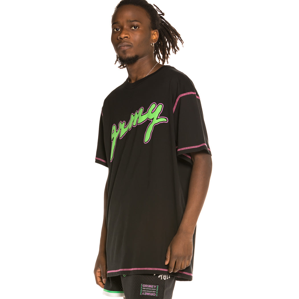 GRIMEY STRANGE FRUIT TEE BLACK