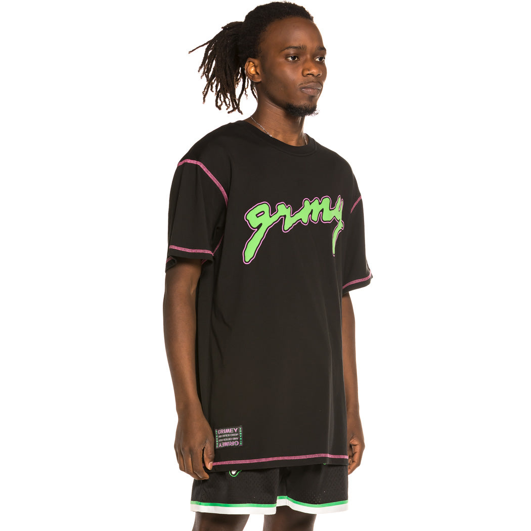 GRIMEY STRANGE FRUIT TEE BLACK