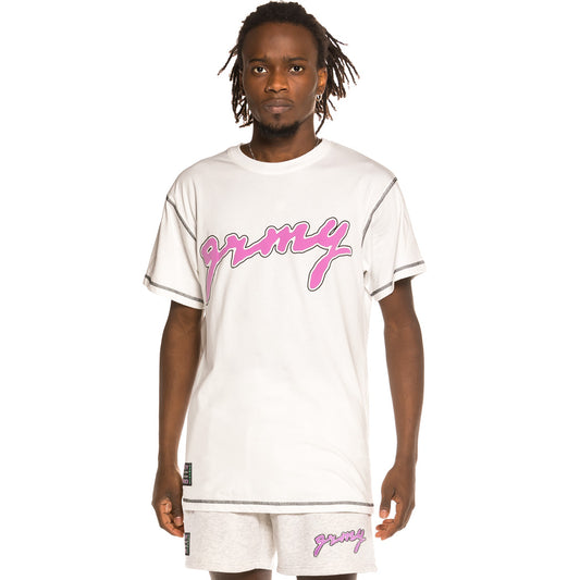 GRIMEY STRANGE FRUIT TEE WHITE