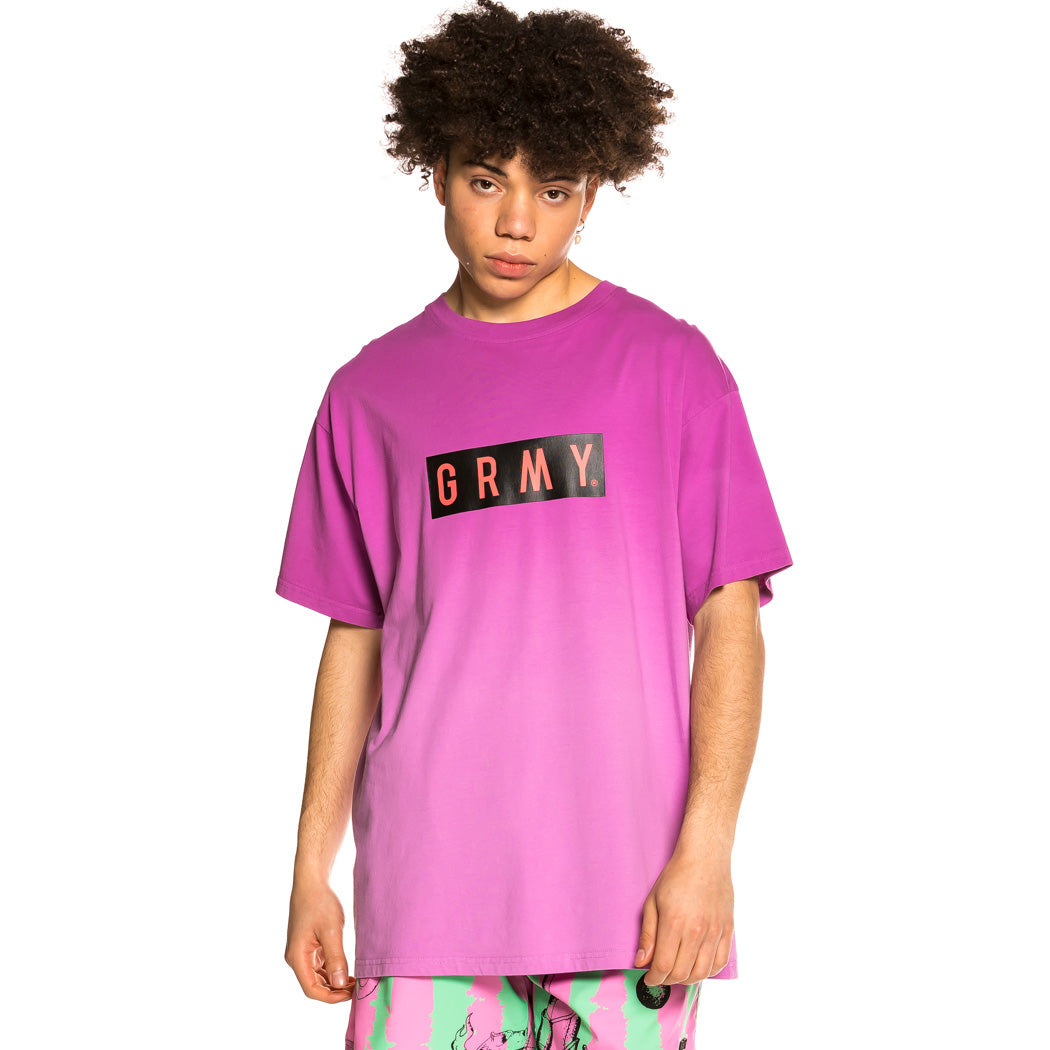 GRIMEY FRENZY GRADIENT TEE PURPLE