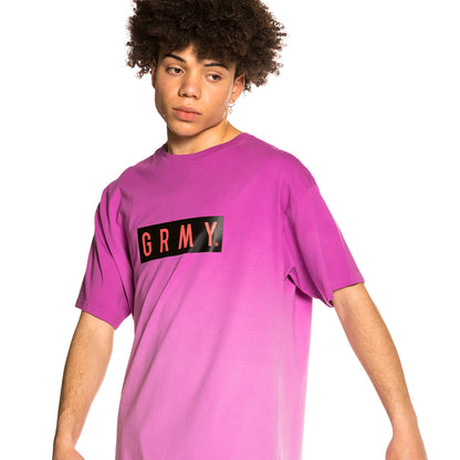 GRIMEY FRENZY GRADIENT TEE PURPLE