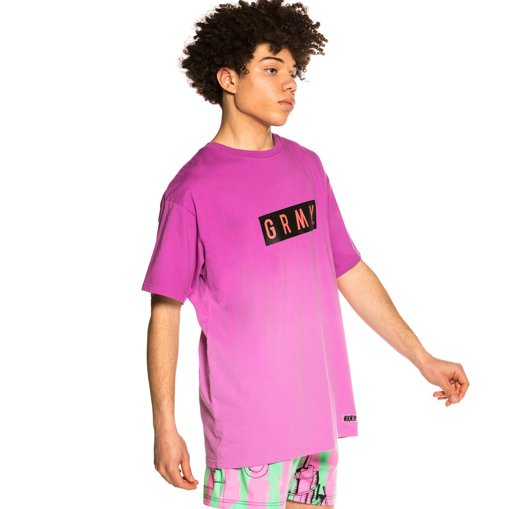 GRIMEY FRENZY GRADIENT TEE PURPLE