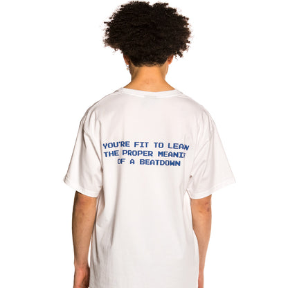 GRIMEY THE BEATDOWN TEE WHITE