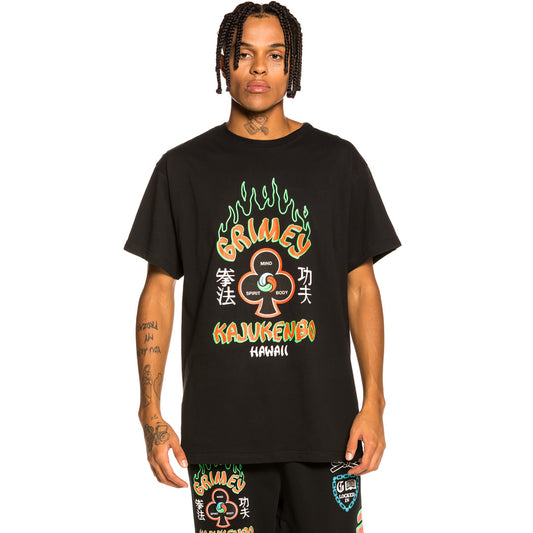 GRIMEY DESTROY ALL FEAR TEE BLACK