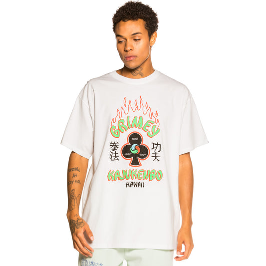 GRIMEY DESTROY ALL FEAR TEE WHITE