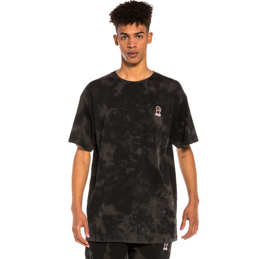 GRIMEY DAY DREAMER BLEACHED TEE BLEACHED BLACK