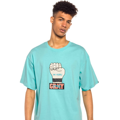 GRIMEY DAY DREAMER TEE BLUE