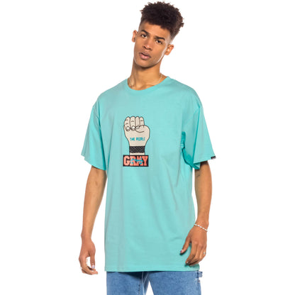GRIMEY DAY DREAMER TEE BLUE