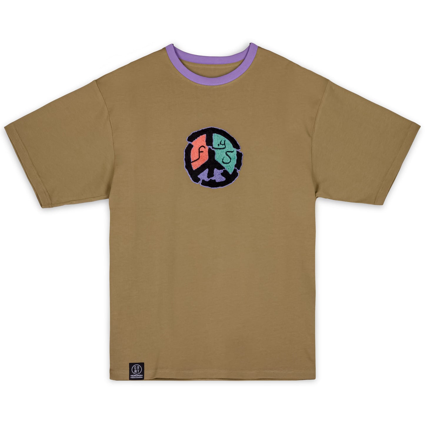 GRIMEY LOST BOYS HEAVYWEIGHT TEE BROWN