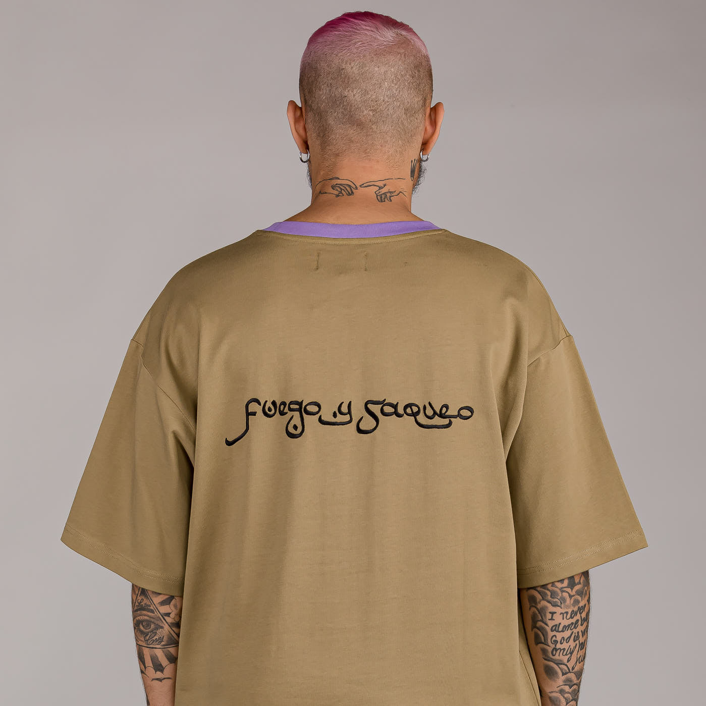 GRIMEY LOST BOYS HEAVYWEIGHT TEE BROWN