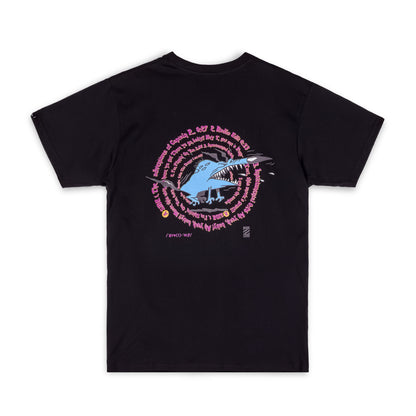GRIMEY THE TROUBLESHOOTER TEE BLACK