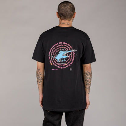 GRIMEY THE TROUBLESHOOTER TEE BLACK