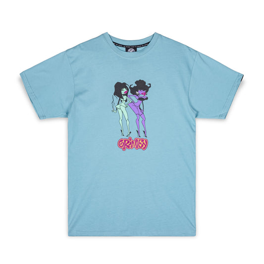 GRIMEY THE TROUBLESHOOTER TEE BLUE