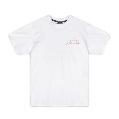 GRIMEY THE BURN AWAY TEE WHITE