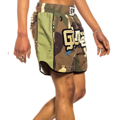 GRIMEY GLORIFIED CAMO BOXING SHORTS CAMO