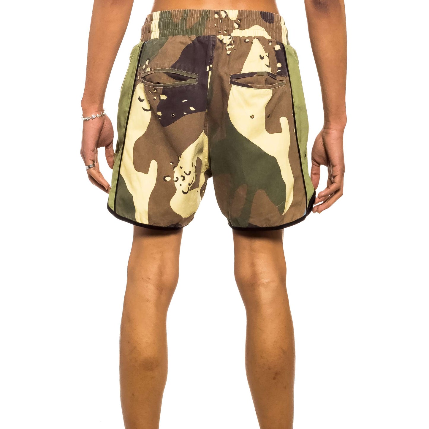 GRIMEY GLORIFIED CAMO BOXING SHORTS CAMO