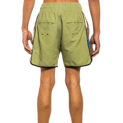 GRIMEY GLORIFIED BOXING SHORTS GREEN