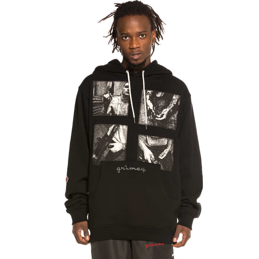 GRMY X GZUZ HOODIE BLACK