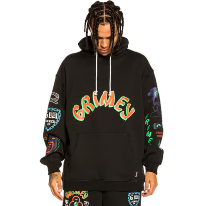 GRIMEY GRIMEY DESTROY ALL FEAR HOODIE BLACK