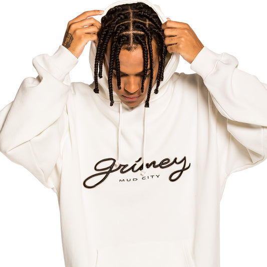 GRIMEY MARTINICA FACT HOODIE WHITE