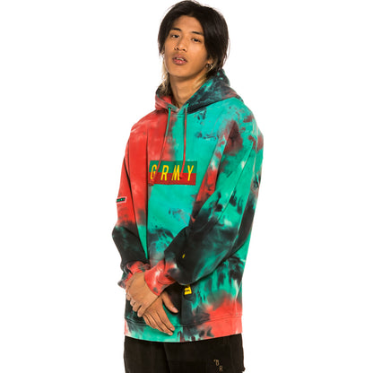 GRIMEY LES MEMORIES TIE DYE HOODIE TIE DYE