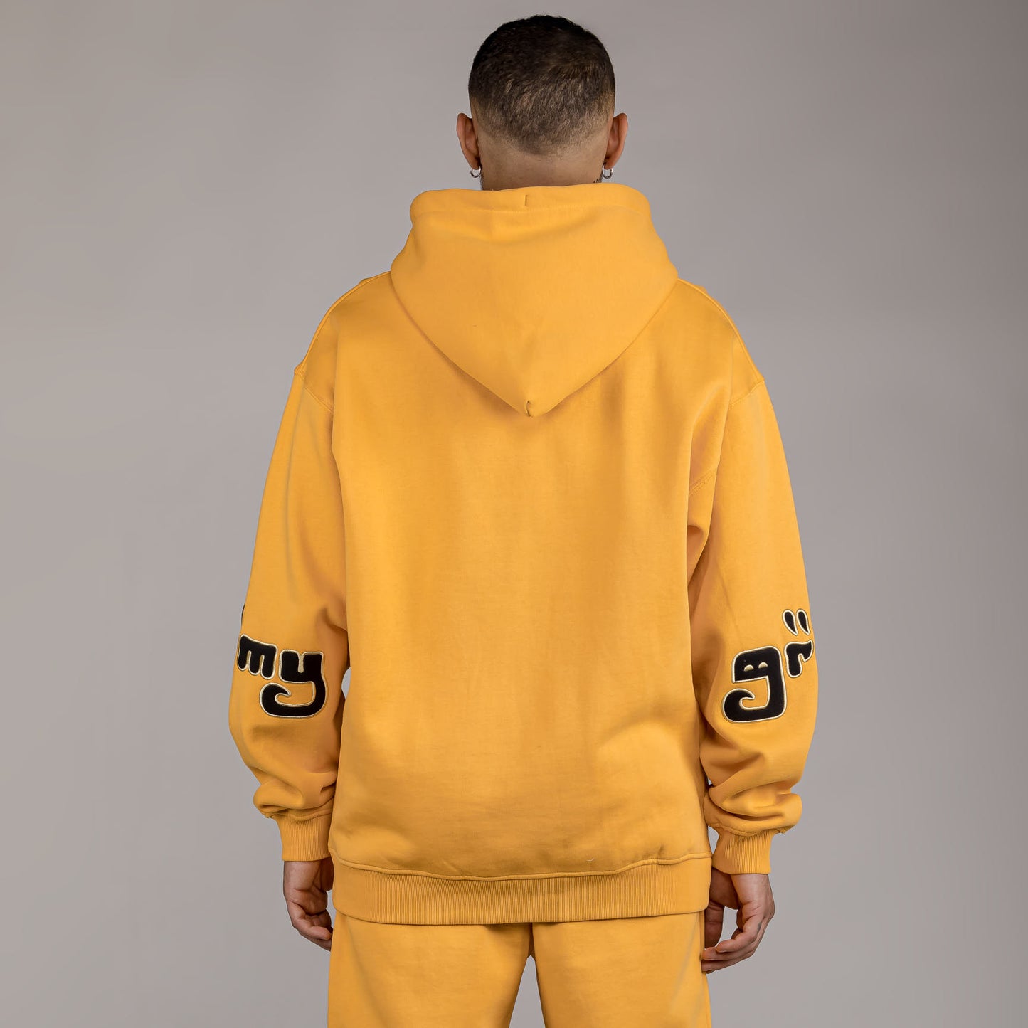 GRIMEY LUST MANTRA HOODIE YELLOW