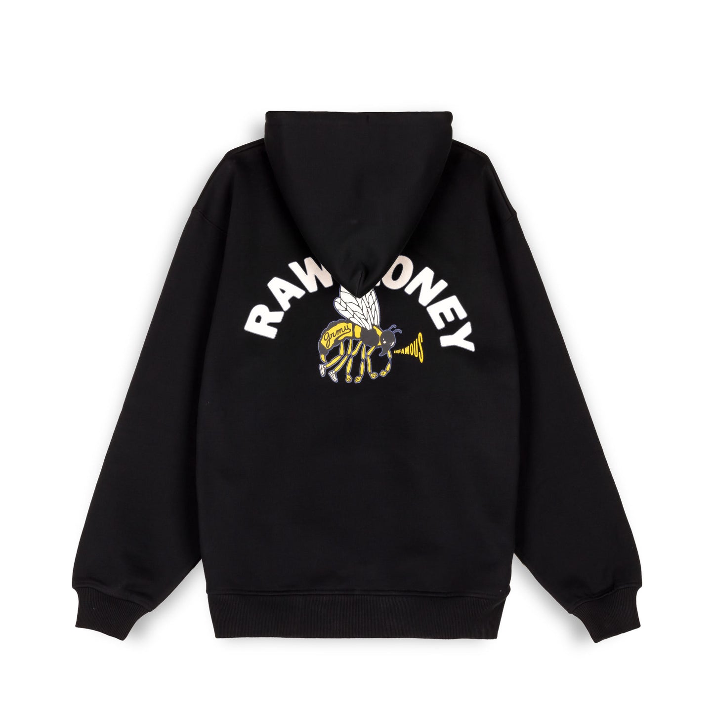 GRIMEY HIVE HEAVYWEIGHT HOODIE BLACK