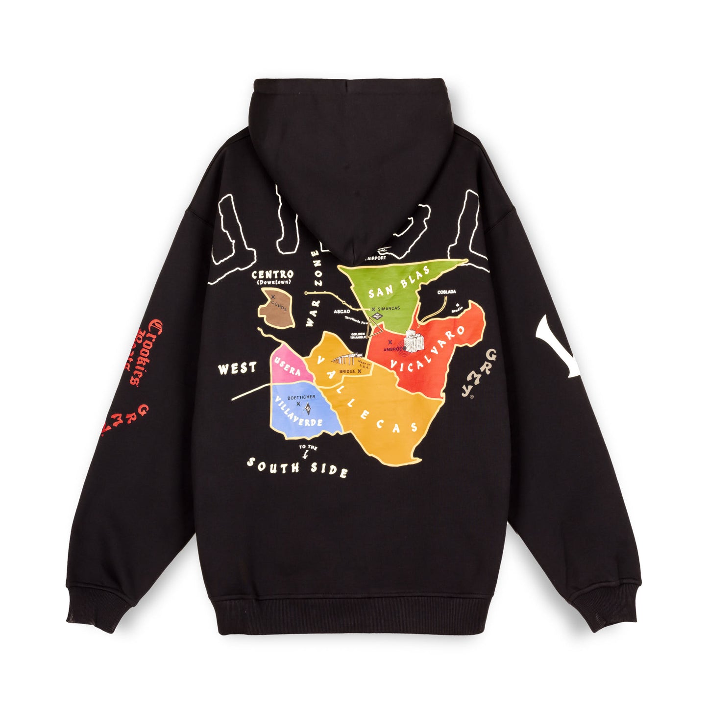 GRIMEY PASION GAMBERRA (GP X GRMY) HOODIE BLACK