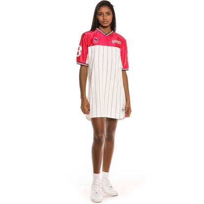 GRIMEY UBIQUITY GIRL DRESS WHT
