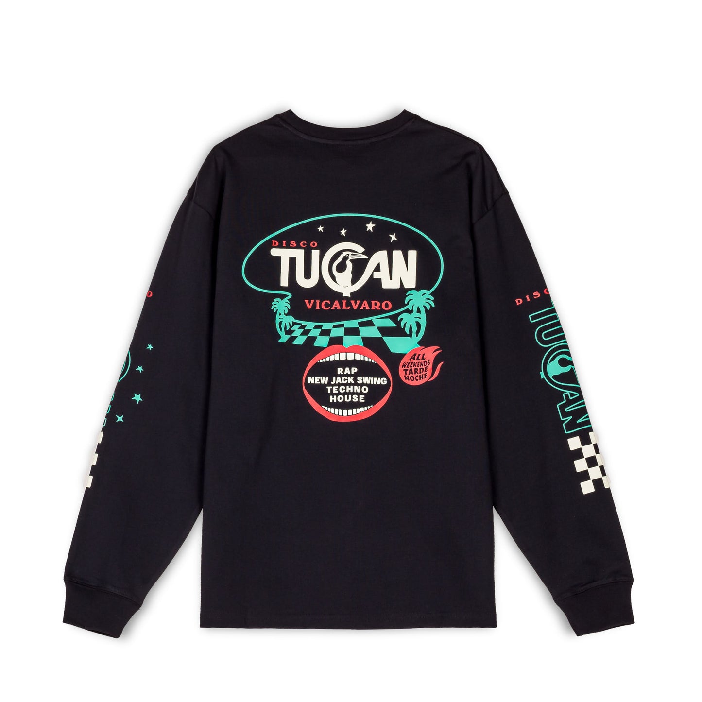 GRIMEY PASION GAMBERRA (GP X GRMY) LONG SLEEVE TEE BLACK