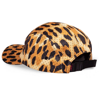 GRIMEY YANGA LEOPARD 5 PANELS CAP GREY