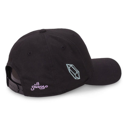 GRIMEY LOST BOYS CURVED VISOR SNAPBACK CAP BLACK