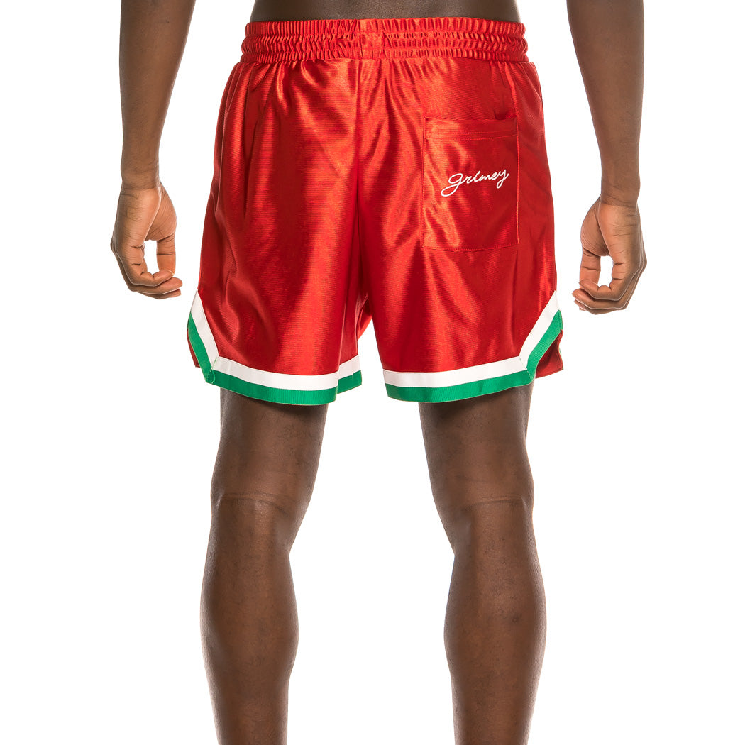 GRIMEY THE LOOT RUNNING SHORTS RED