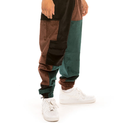 GRIMEY AGED RUM CORDUROY PANTS GREEN